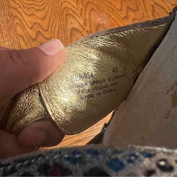 Alegria Keara Fawn Fancy Slide Sandal Sz EU 41 or US 10.5-11 Comfort Shoe - Picture 7 of 12